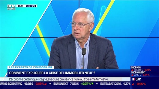 Les experts de l'immo (1/2): Comment expliquer la crise de l'immobilier neuf ? - 10/11