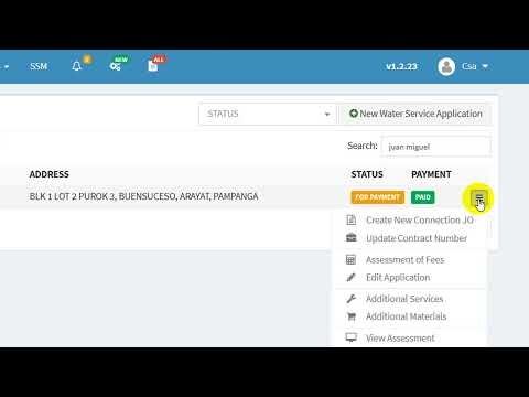 STEP 9: Contract assignment and JO New Connection creation