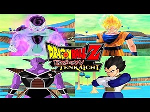 Dragon Ball Z Budokai Tenkaichi - Frieza Saga (4K 60FPS)