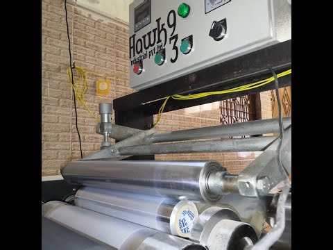 Aluminium foil Embossing machine