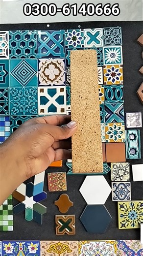 highland brick wall tiles design in Pakistan