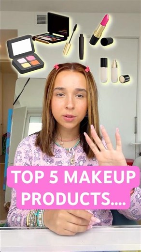 my top 5 makeup products 💐💐💐 @b‪@byomaofficial‬elf‪@elfcosmetics‬sishops #grwm #getreadywithme