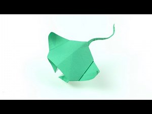 Origami Manta Ray by PaperPh2