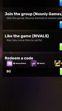 *NEW CODES* ALL WORKING CODES FOR RIVALS IN 2026! ROBLOX RIVALS UPDATE CODES KEYS