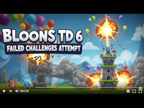 BTD6 Challenge Attempt… and I FAILED! 😭 Can You Beat It
