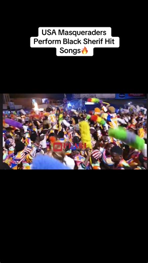 USA Masqueraders Perform Black Sherif Hit Songs🔥 Full video on my YouTube channel #ankos #masquarade #pearl_odoi #fyp #takoradi