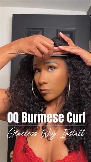Showing y’all how I install the Burmese Curly glueless wig. Where to get the link? |Check Amazon Deals with Bee | Check my bio — TikTok | Peep my story . | Direct Link: https://vm.tiktok.com/ZP8D9sSLq #wig #amazonstorefont #amazonfashionfinds #wiginstalls #hairstyles #curlywig #burmesecurly #burmesecurlyhair #oqhair | Bianca Samone