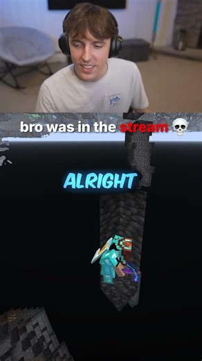 He Was In DrDonut's Stream 💀#minecraft #minecraftmemes #donutsmp