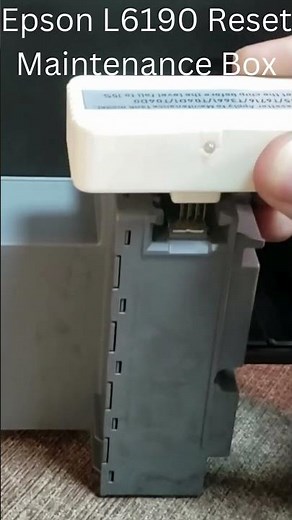 Reset Epson L6190, L6170, L6160, M1140| The Maintenance Box