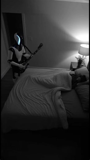 Robot waking up his owner #funny #automobile #helpmemakethismakesense #wtf #prank #automobile