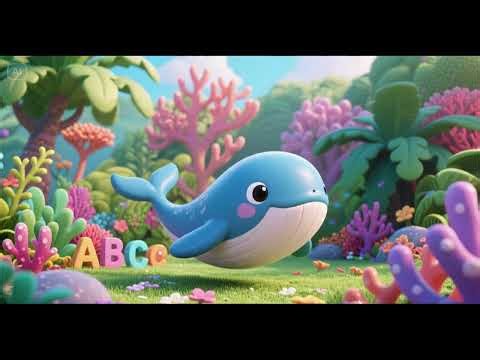 Baby Whale and the Coral ABC Garden Nursery Rhymes Kids Songs