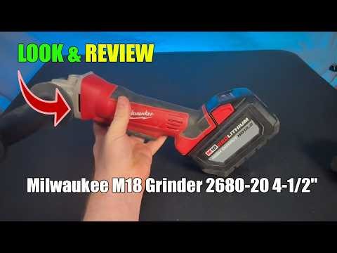 Milwaukee M18 Grinder Review | 2680-20 4-1/2" Cutting & Grinding Test – Worth It?