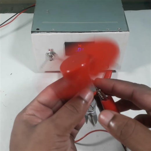 DIY- Variable Bench Power Supply Very Powerful #diy #shorts #experiment