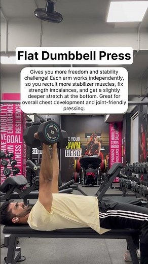 Dumbbell vs Barbell Bench Press: The Real Difference #fitmadhur