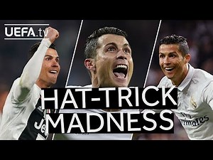 ALL CRISTIANO RONALDO #UCL HAT-TRICKS!!