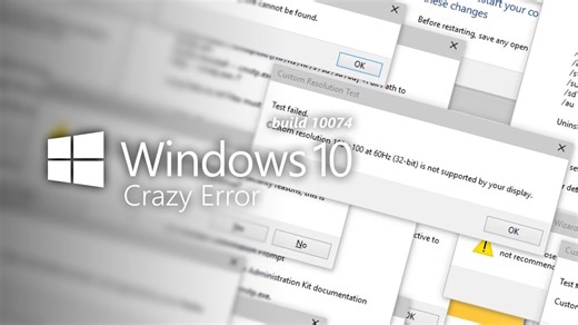 Windows 10 Insider Preview Build 10074 Crazy Error ｜REUPLOAD | 1080p60
