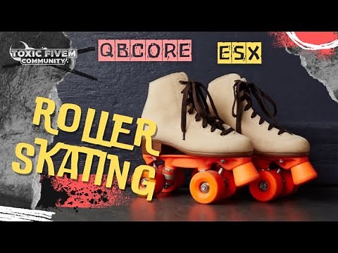 Roller Skating Script FiveM | RP Server Skating Pack
