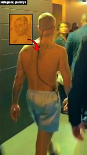 Justin Bieber’s Reveals New Tattoo at Grammys 2026