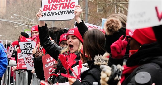 Nurses' union announces agreement with 2 hospital systems on health benefits