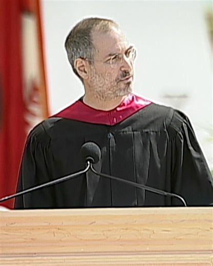 Twenty years ago today, Steve Jobs delivered his famous Commencement address at Stanford. "Your time is limited, so don't waste it living someone else's life," Jobs told graduates. "Don't be trapped by dogma, which is living with the results of other people's thinking. Don't let the noise of others' opinions drown out your own inner voice. And most important, have the courage to follow your heart and intuition. They somehow already know what you truly want to become. Everything else is secondary