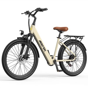 Aairsk Electric Bike for Adults, 24'' E Bikes, 400W Motor Ebike, 36V 13AH 40Miles Long Range City Commuting Bike, UL2849