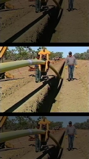 Ever wondered how we build a natural gas pipeline? 🤔👀🔎 #Part11 This rare footage from 1993 shows how businesses was, and continues to be done right across Australia as we work with communities and landholders to build pipelines. The video might be over 30 years old, but nothing much has changed. Except the music (and the PPE). Check out the