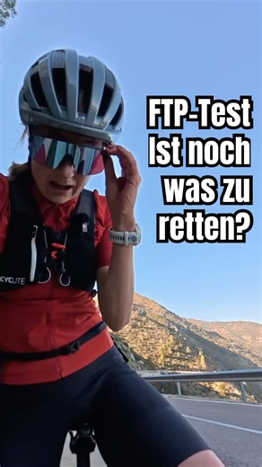 FTP test on the bike. 🥵 I'll take you along in my new YouTube video. #cycling #cycling