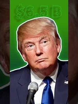 Donald Trump's MASSIVE $6 5 BILLION Net Worth