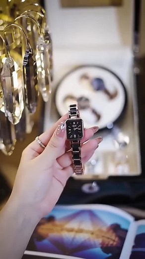 Rectangular Women's Watch: Stylish Elegance Revealed
