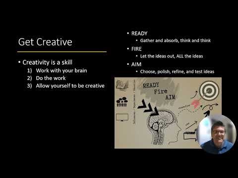 Creative Writing Course Class 1 - The Creative Process