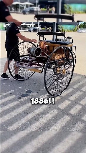 The First Ever Internal Combustion Engine Car! 🤩