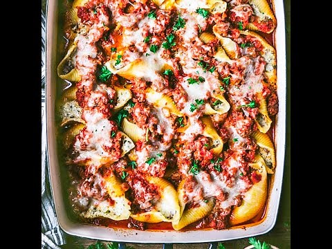 Stuffed Shells with Meat