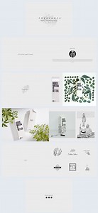 Modèle de portfolio designer graphique freelance