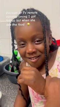 Crying over TV remote