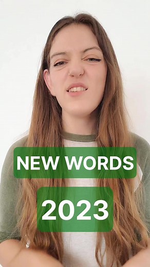 New words that made its way into dictionaries in 2023 #2023 #recap #vocabulary #neologism #newwords #school #slang #onlinelearning #dorkk | DorKk
