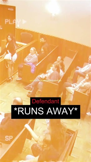 Craziest Courtroom Escape Ever Caught On Camera...#fyp #viral #trending #courtroom #trend #foryou