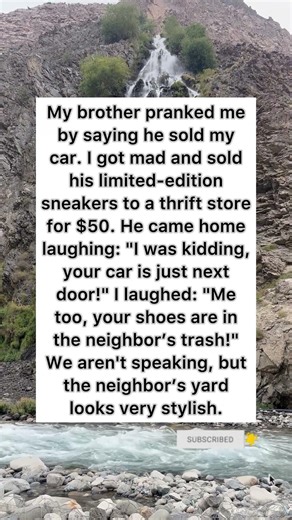 The Sneaker Revenge #shoes #prank #funny #shorts