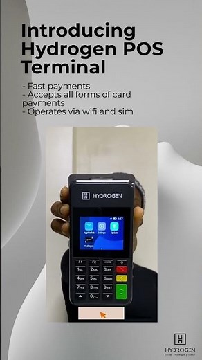 Introducing Hydrogen POS Terminal