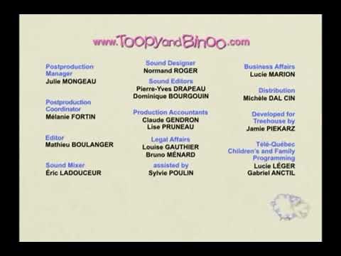 Toopy and Binoo The Hiccup Hunters Closing Credits (2008)