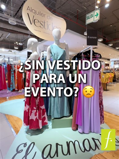 ¿Se acerca tu evento? Ven a Falabella y disfruta del servicio de Alquiler de Vestidos de Casa Stoll, El Armario y Nefertari 👗💖 Las marcas que ya conoces en un solo lugar 🔝. Encuéntralas en Falabella Jockey Plaza y San Isidro. | Falabella Perú