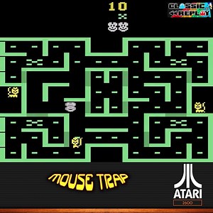 Mouse Trap - Kids today will never understand… Atari 2600 #mousetrap #atari #atari2600 #retrogaming #videogames | Classic Replay