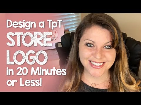 Design a Teachers Pay Teachers Store Logo in 20 Minutes or Less - Simplify TpT Series Video 2
