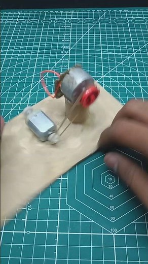 Build a Gear and Pulley System with a DC Motor | Step-by-Step DIY #shorts #diy #dcmotor #generator