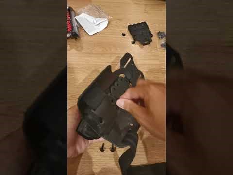 Safariland Leg Shroud setup