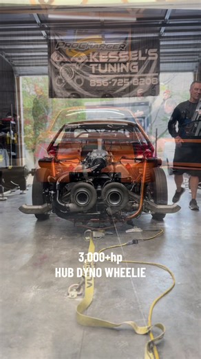 3000 HP Hub Dyno Wheelie #HubDyno #HubDynoWheelie #SBF #TwinTurbo #Dynocom