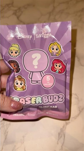 Smiggle Disney Princess Eraser Budz Stationery Blind Bag #shorts #smiggle #disney #blindbag #asmr