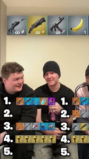 PWR Blind Rank Loadouts!