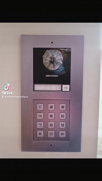 #safetechcy #hikvision #videophone #doorphone