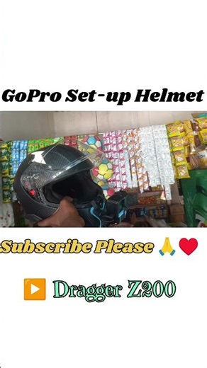 Full Gopro Set-up Complete 💯✅ Subscribe ♥️♥️#motovlog #gopro #goprohero11 #trending ‪@DraggerZ200‬