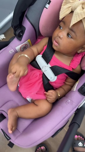 Nose Piercing for a 4-Month-Old Baby Girl